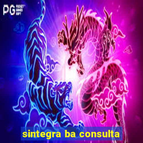 sintegra ba consulta